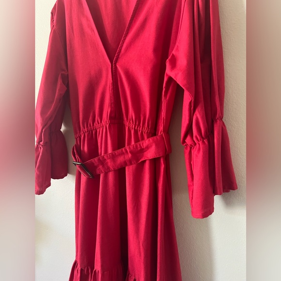 Elf Peony Linen Dress - Picture 16 of 16